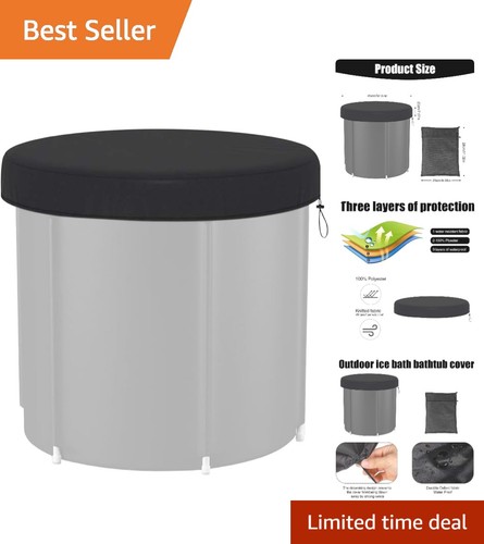 Foldable ice bath tub - ice,