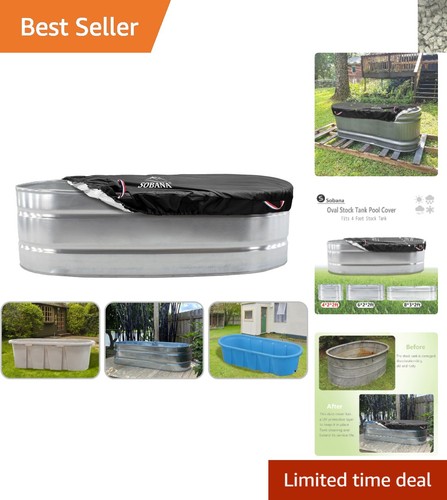 Waterproof oval stock tank - oval,