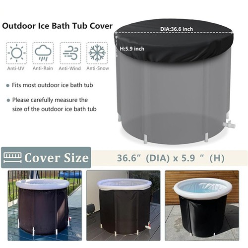 Outdoor ice bath - bath, tub